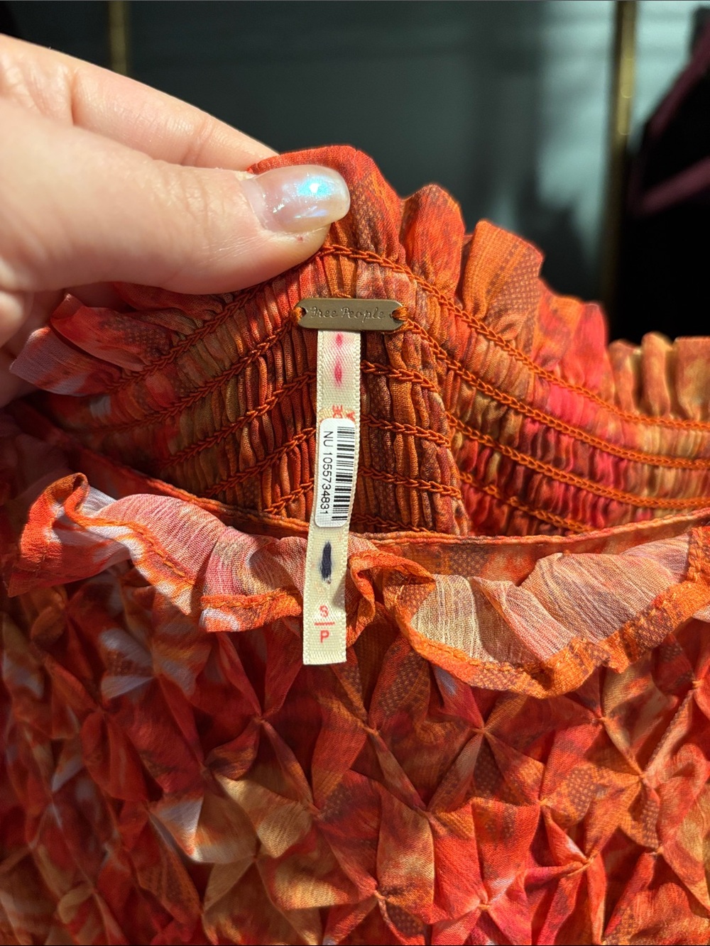 Free People Angel Eyes Maxi Dress | Size S | Retail $228 - Picture 7 of 9
